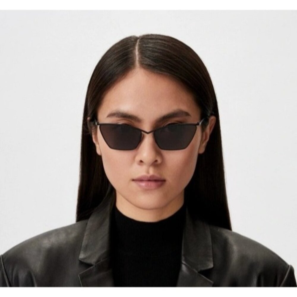 NEW SAINT LAURENT SL637 001 BLACK WOMEN SUNGLASSES SAINT LAURENT SL 637 001